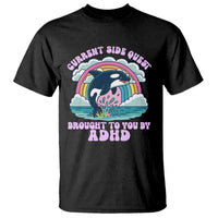 Side Quest ADHD T Shirt Funny Neurodivergent Meme - Wonder Print Shop