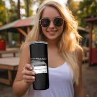 ADHD Meme Skinny Tumbler Funny System Error Neurodivergent Humor - Wonder Print Shop