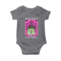 ADHD Meme Baby Onesie Neurodivergent Wizard Frog I Cant Focus - Wonder Print Shop