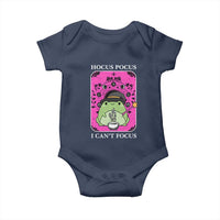 ADHD Meme Baby Onesie Neurodivergent Wizard Frog I Cant Focus - Wonder Print Shop