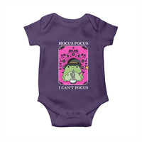 ADHD Meme Baby Onesie Neurodivergent Wizard Frog I Cant Focus - Wonder Print Shop