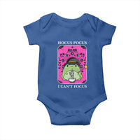 ADHD Meme Baby Onesie Neurodivergent Wizard Frog I Cant Focus - Wonder Print Shop