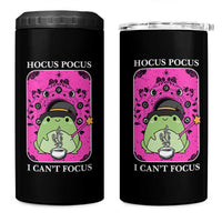 ADHD Meme 4 in 1 Can Cooler Tumbler Neurodivergent Wizard Frog I Cant Focus - Wonder Print Shop