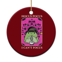 ADHD Meme Ceramic Ornament Neurodivergent Wizard Frog I Cant Focus - Wonder Print Shop