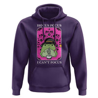 ADHD Meme Hoodie Neurodivergent Wizard Frog I Cant Focus - Wonder Print Shop