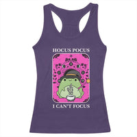 ADHD Meme Racerback Tank Top Neurodivergent Wizard Frog I Cant Focus - Wonder Print Shop