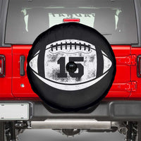 Personalized Football Game Day Spare Tire Cover Custom Number Cute Senior Mom Mama - Wonder Print Shop