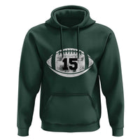Personalized Football Game Day Hoodie Custom Number Cute Senior Mom Mama - Wonder Print Shop