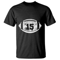 Personalized Football Game Day T Shirt Custom Number Cute Senior Mom Mama - Wonder Print Shop