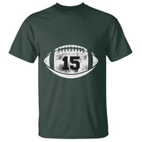 Personalized Football Game Day T Shirt Custom Number Cute Senior Mom Mama - Wonder Print Shop