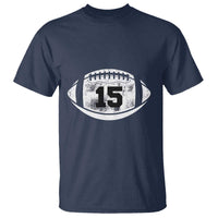 Personalized Football Game Day T Shirt Custom Number Cute Senior Mom Mama - Wonder Print Shop