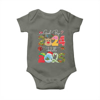New Year 2025 Baby Onesie Merry Christmas Good Bye 2024 Hello 2025