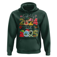 New Year 2025 Hoodie Merry Christmas Good Bye 2024 Hello 2025