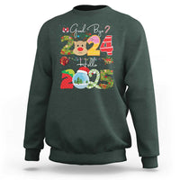 New Year 2025 Sweatshirt Merry Christmas Good Bye 2024 Hello 2025 - Wonder Print Shop