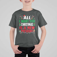 All I Want for Christmas Is A New President T Shirt For Kid Subtle FDT Sarcastic Holiday - Wonder Print Shop