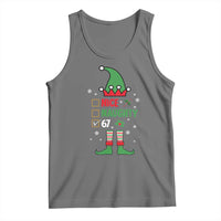 67 Christmas Tank Top Funny Six Seven Meme Brainrot Nice Naughty 6 7 Elf Custome - Wonder Print Shop