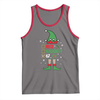 67 Christmas Tank Top Funny Six Seven Meme Brainrot Nice Naughty 6 7 Elf Custome - Wonder Print Shop