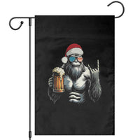 Bigfoot Christmas Garden Flag Most Wonderful Xmas Sasquatch Beer - Wonder Print Shop