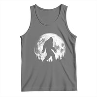 Bigfoot Night Stroll Tank Top Cool Full Moon & Trees Sasquatch - Wonder Print Shop