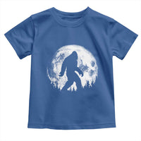 Bigfoot Night Stroll Toddler T Shirt Cool Full Moon & Trees Sasquatch - Wonder Print Shop