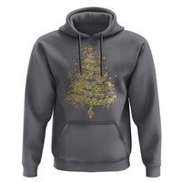 Music Christmas Tree Hoodie Musician Music Lover Gift - Wonder Print Shop