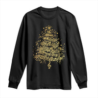 Music Christmas Tree Long Sleeve Shirt Musician Music Lover Gift - Wonder Print Shop