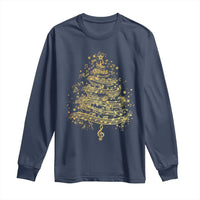 Music Christmas Tree Long Sleeve Shirt Musician Music Lover Gift - Wonder Print Shop