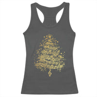 Music Christmas Tree Racerback Tank Top Musician Music Lover Gift - Wonder Print Shop