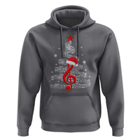 Christmas Tree Music Hoodie Musician Music Lover Gift - Wonder Print Shop