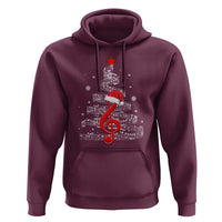 Christmas Tree Music Hoodie Musician Music Lover Gift - Wonder Print Shop