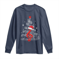Christmas Tree Music Long Sleeve Shirt Musician Music Lover Gift - Wonder Print Shop