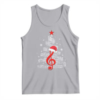 Christmas Tree Music Tank Top Musician Music Lover Gift - Wonder Print Shop