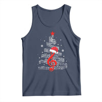 Christmas Tree Music Tank Top Musician Music Lover Gift - Wonder Print Shop