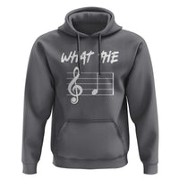 Funny What The F Musical Note Hoodie Funny Musician Gift - Wonder Print Shop