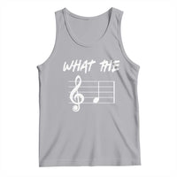 Funny What The F Musical Note Tank Top Funny Musician Gift - Wonder Print Shop