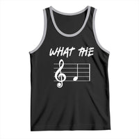 Funny What The F Musical Note Tank Top Funny Musician Gift - Wonder Print Shop