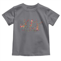 Subtle FDT Christmas Skeleton Toddler T Shirt Hidden Message Funny Political Satire Dancing Skeletons - Wonder Print Shop