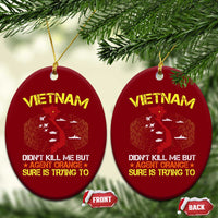 Agent Orange Dioxin Ceramic Ornament Vietnam Veteran Vet Gifts - Wonder Print Shop