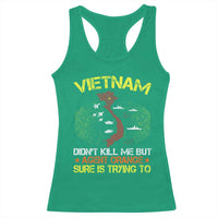 Agent Orange Dioxin Racerback Tank Top Vietnam Veteran Vet Gifts - Wonder Print Shop