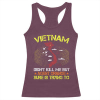 Agent Orange Dioxin Racerback Tank Top Vietnam Veteran Vet Gifts - Wonder Print Shop