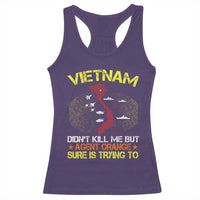 Agent Orange Dioxin Racerback Tank Top Vietnam Veteran Vet Gifts - Wonder Print Shop