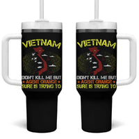 Agent Orange Dioxin Tumbler With Handle Vietnam Veteran Vet Gifts - Wonder Print Shop