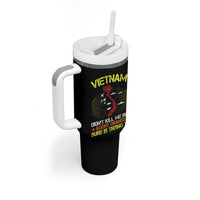 Agent Orange Dioxin Tumbler With Handle Vietnam Veteran Vet Gifts - Wonder Print Shop