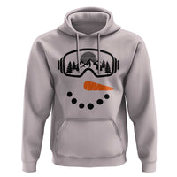 Ski Snowboard Snowman Face Hoodie Goggles Skiing Snow Ski Lover Skier - Wonder Print Shop