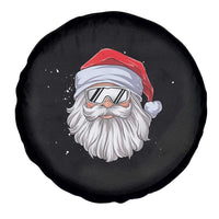 Skiing Santa Face Christmas Spare Tire Cover Retro Ski Goggles Winter Sports Skiing Gift Snowboard - Wonder Print Shop