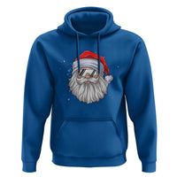 Skiing Santa Face Christmas Hoodie Retro Ski Goggles Winter Sports Skiing Gift Snowboard - Wonder Print Shop