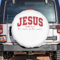 Jesus is the Reason Christmas Spare Tire Cover Christian Varsity - Wonder Print Shop