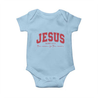 Jesus is the Reason Christmas Baby Onesie Christian Varsity - Wonder Print Shop