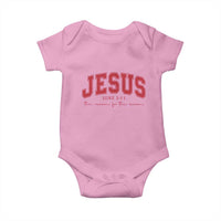 Jesus is the Reason Christmas Baby Onesie Christian Varsity - Wonder Print Shop