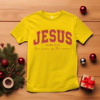Jesus is the Reason Christmas T Shirt Christian Varsity - Wonder Print Shop